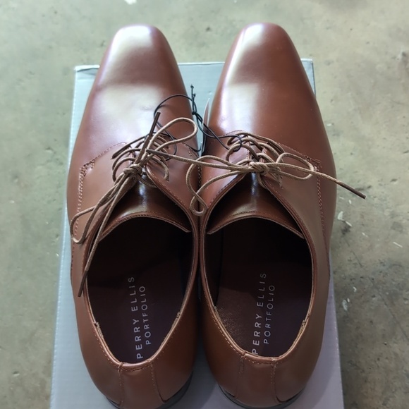 Perry Ellis Men\'s Dress Shoes Brown main image 4